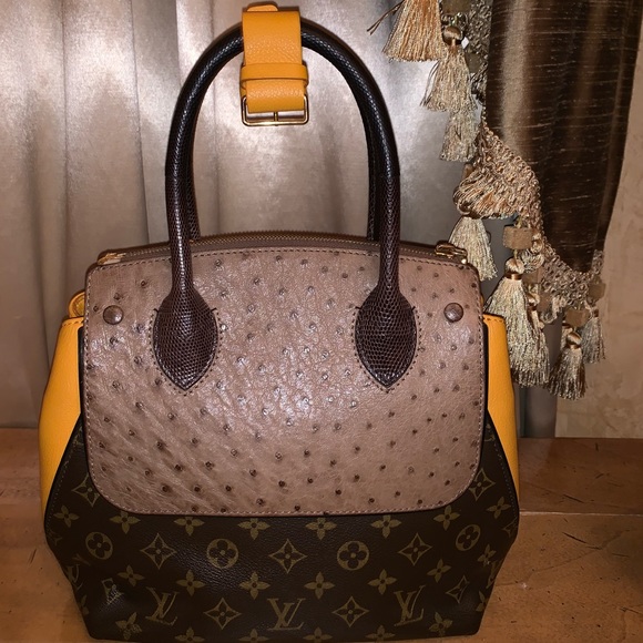 Louis Vuitton Limited Edition Ocre Exotique PM Bag - Picture 1 of 3
